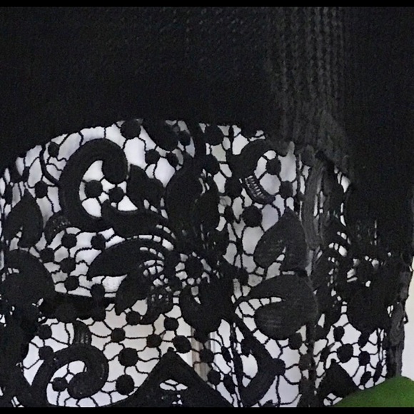 ASTR Black Lace Sweater - Picture 8 of 9